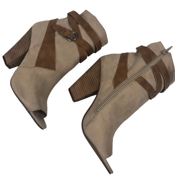 Coconuts by Matisse Peep toe Boots 10M - Picture 5 of 10